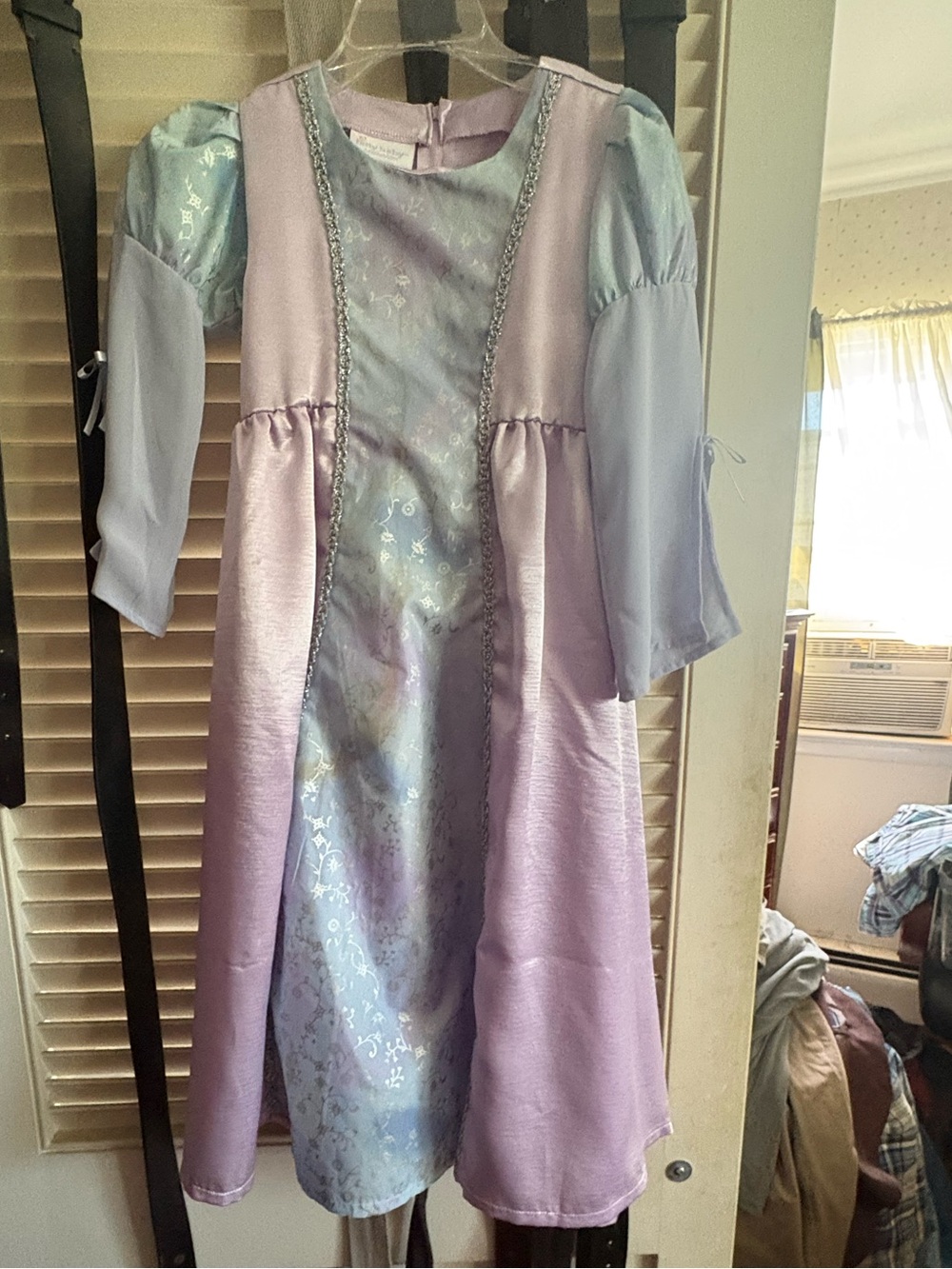Lilac & Light Blue Girls' Princess Dress by Bitty Baby by American Girl